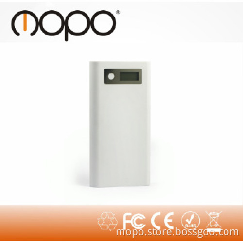 Universal powerbank with LCD capacity 15400mAh portable mobile charger